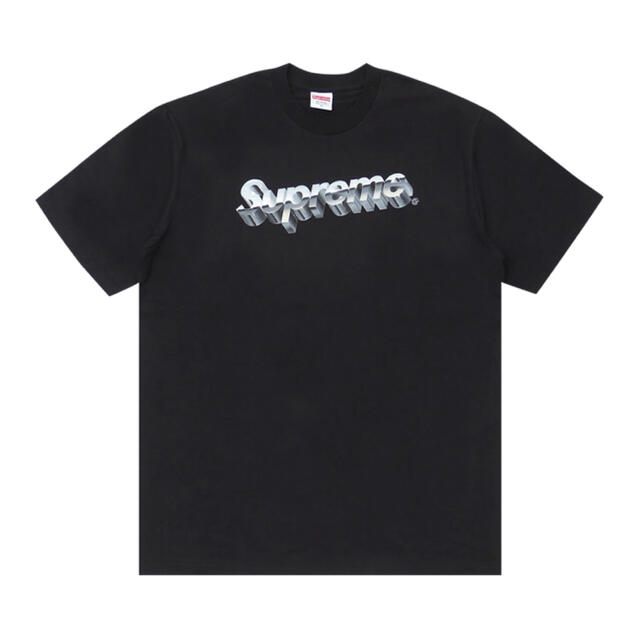 Supreme(シュプリーム)のSupreme Chrome Logo Tee M メンズのトップス(Tシャツ/カットソー(半袖/袖なし))の商品写真