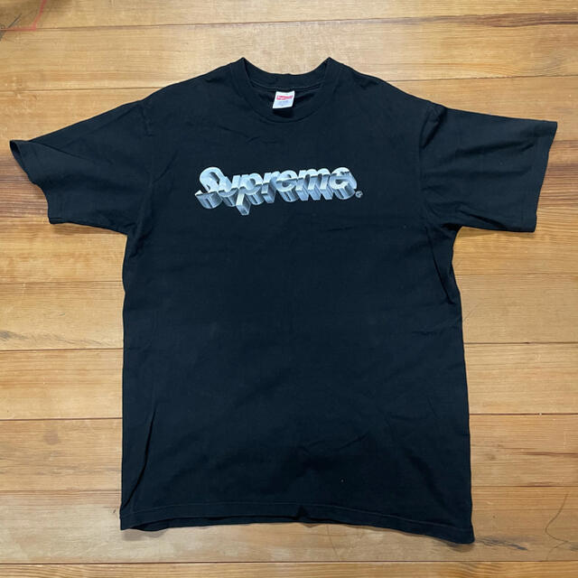 Supreme(シュプリーム)のSupreme Chrome Logo Tee M メンズのトップス(Tシャツ/カットソー(半袖/袖なし))の商品写真