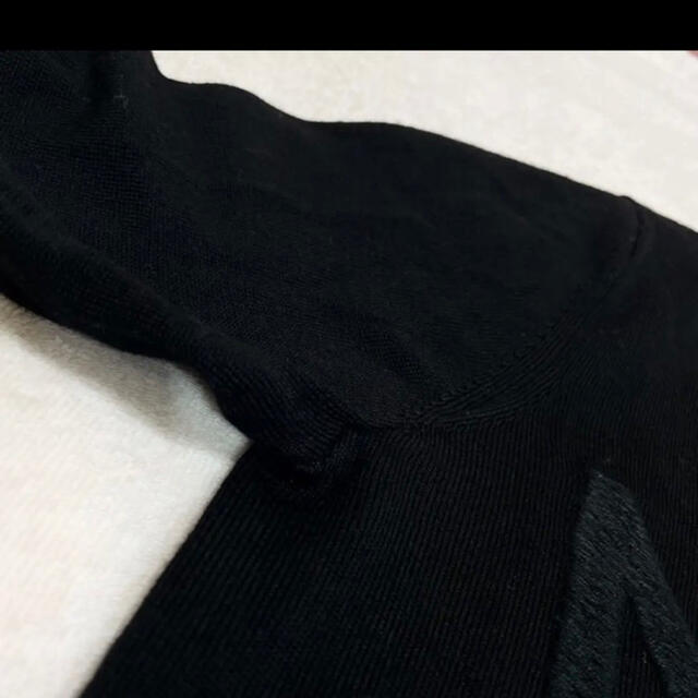 ヌメロヴェントゥーノ カットソー トップス N°21 七分袖 ブラック 正規品