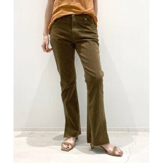 アパルトモンドゥーズィエムクラス(L'Appartement DEUXIEME CLASSE)のJENNA CORDUROY SLIT PANTS(カジュアルパンツ)