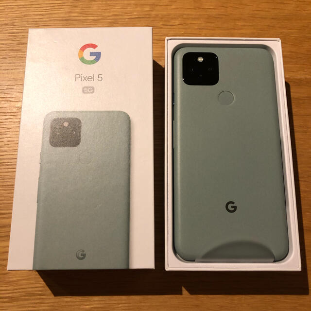 Google Pixel 5 ソータセージ au版 SIMロック解除済