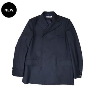 TTT MSW 21SS Double tailored jacket blueの通販｜ラクマ