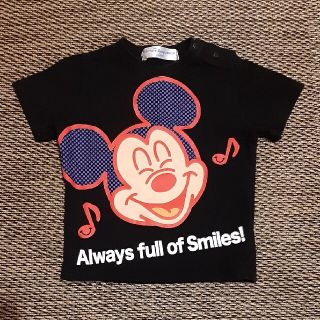 ディズニー(Disney)の美品♡ミッキー♡Tシャツ♡80サイズ(Ｔシャツ)