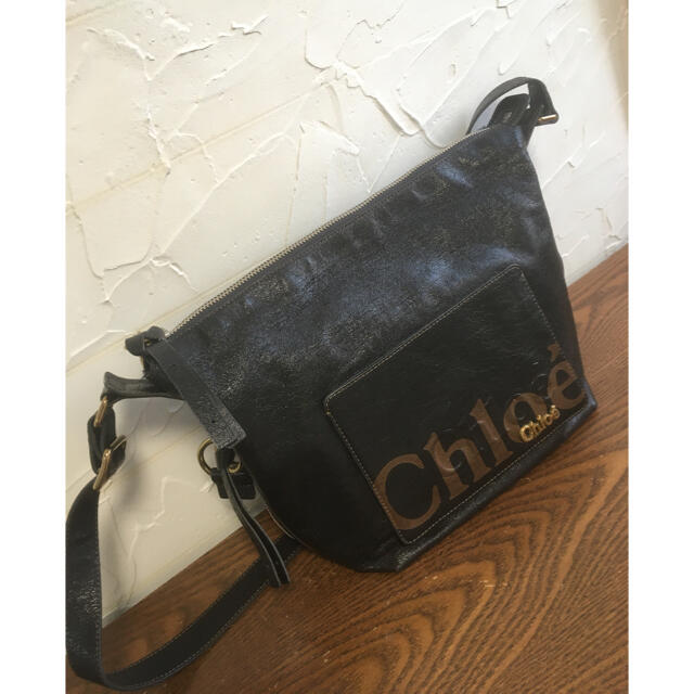 Chloe(クロエ)のクロエ　レザー　ショルダーバッグ レディースのバッグ(ショルダーバッグ)の商品写真