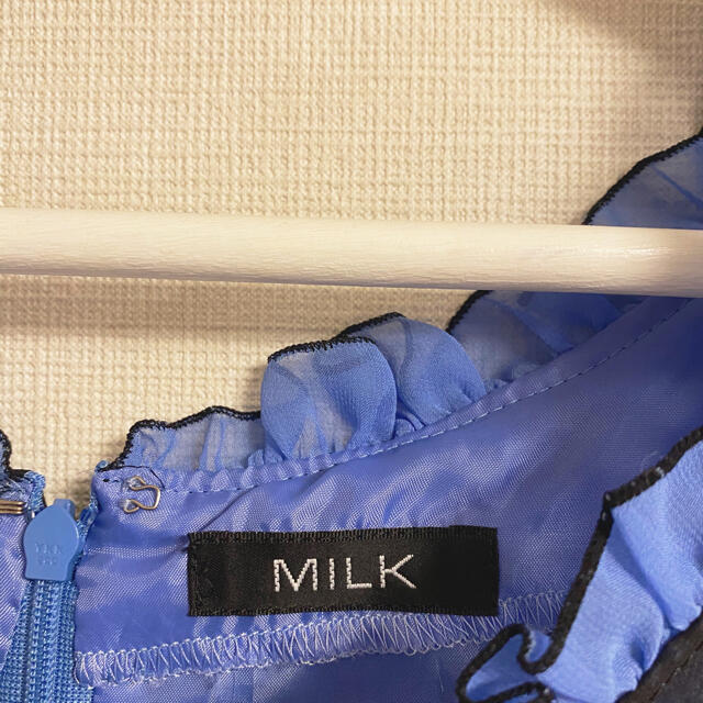 MILK(ミルク)のミルク　ドットワンピース レディースのワンピース(ひざ丈ワンピース)の商品写真