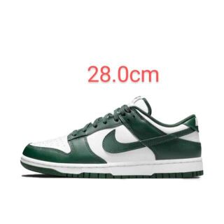 NIKE DUNK LOW TEAM GREEN 28cm(スニーカー)