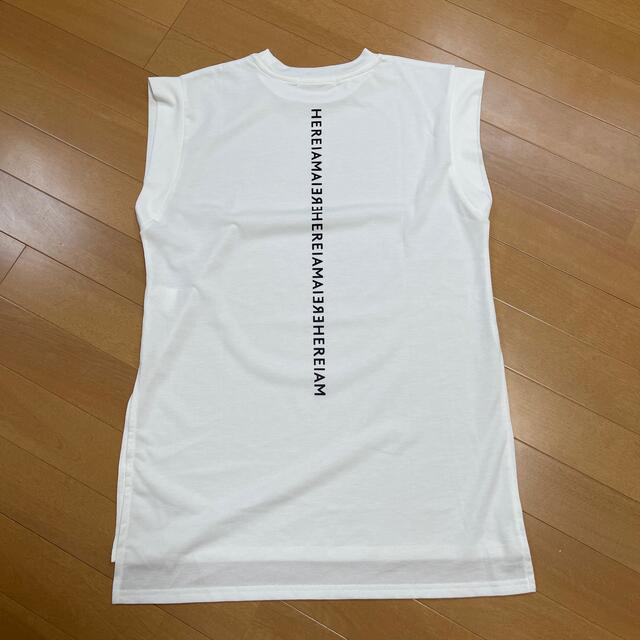 ヘレイアム・美品・ノースリーブシャツ レディースのトップス(Tシャツ(半袖/袖なし))の商品写真