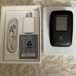 rakuten wifi pocket ブラック　美品(PC周辺機器)