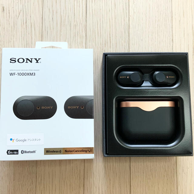 SONY(ソニー)のLynn様専用　SONY WF-1000XM3 (B)   スマホ/家電/カメラのオーディオ機器(ヘッドフォン/イヤフォン)の商品写真