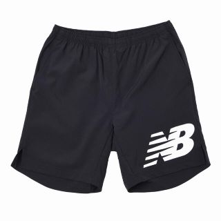 ニューバランス(New Balance)のnew balance ニューバランス ロゴプラクティスショートパンツ黒メンズM(ウェア)