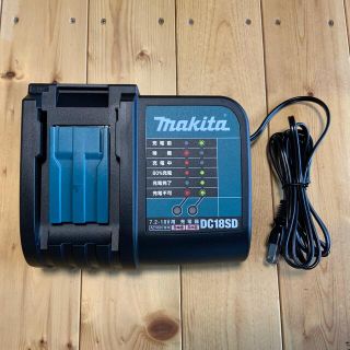 マキタ(Makita)のマキタ充電器 DC18SD 7.2-18v用 純正品(工具/メンテナンス)