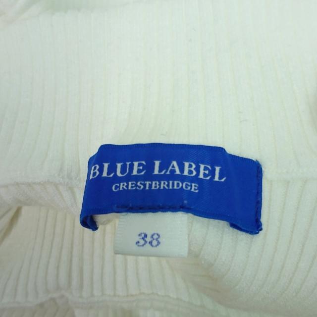 【新品・未使用】ブルーレーベルクレストブリッジ　リブニット　セーター　Mネイビー紺色