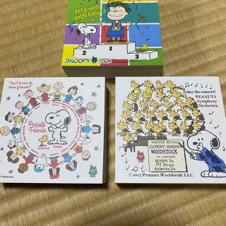 ピーナッツ(PEANUTS)のSNOOPY メモ　3個(ノート/メモ帳/ふせん)