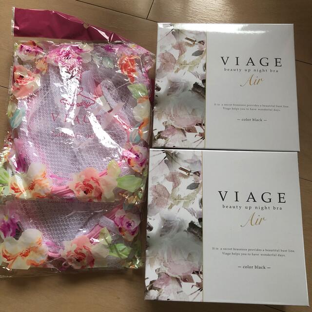 VIAGE AIR ブラックL 2枚セット　おまけ付き