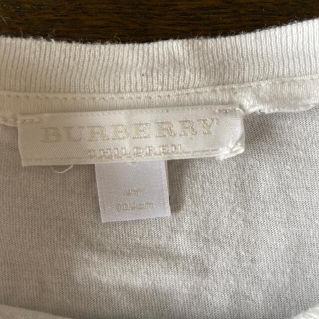 BURBERRY(バーバリー)のバーバリー　Tシャツ　4Y 104cm キッズ/ベビー/マタニティのキッズ服男の子用(90cm~)(Tシャツ/カットソー)の商品写真