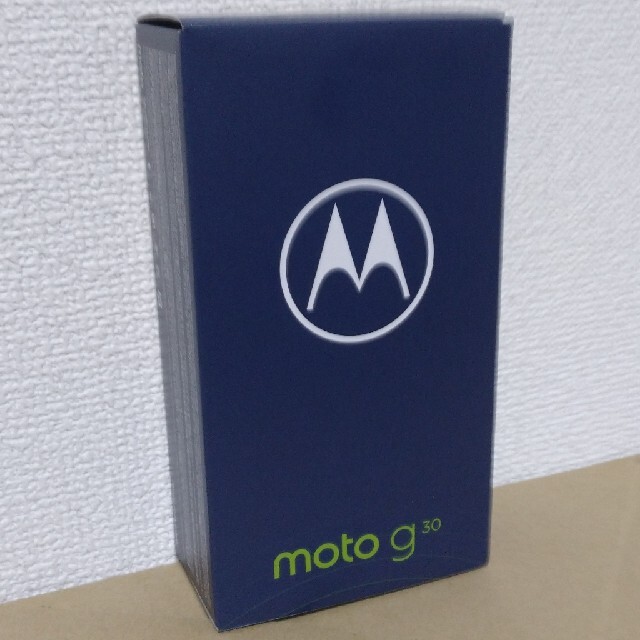 24時間以内発送　新品未開封品　国内正規品　moto g30 simフリー