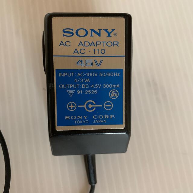 SONY  AC  ADAPTOR  AC-110  ソニー　acアダプター