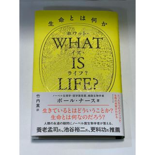 ダイヤモンドシャ(ダイヤモンド社)のＷＨＡＴ　ＩＳ　ＬＩＦＥ？ 生命とは何か(科学/技術)