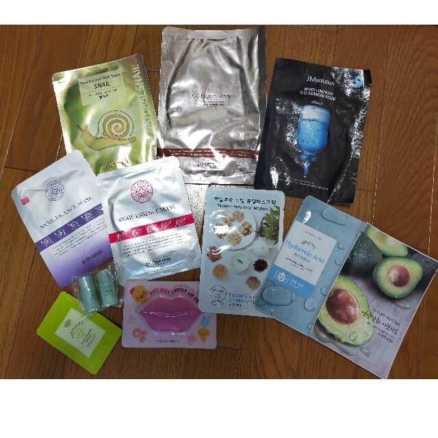 HANSKIN(ハンスキン)の韓国　マスク　セット コスメ/美容のスキンケア/基礎化粧品(パック/フェイスマスク)の商品写真