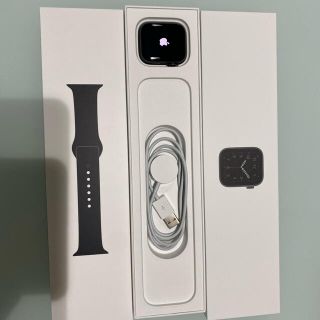 アップルウォッチ(Apple Watch)のApple Watch SE 44mm GPSモデル スペースグレイ　中古品(腕時計(デジタル))