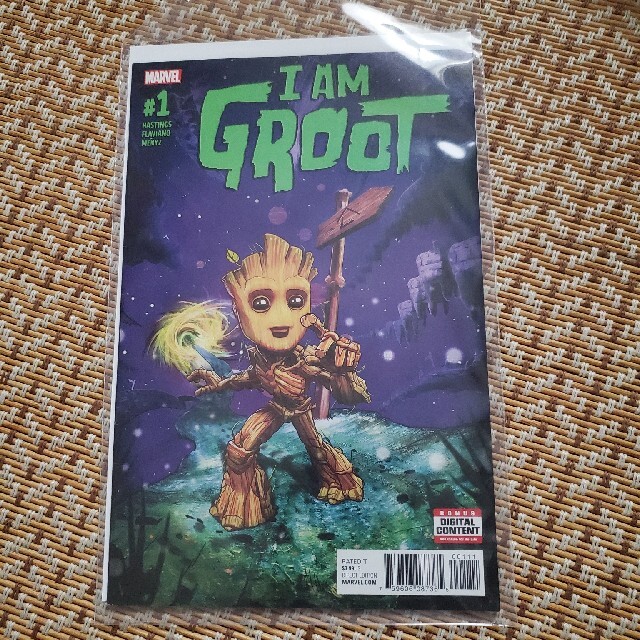 I AM GROOT #1 アメコミ リーフ エンタメ/ホビーの漫画(アメコミ/海外作品)の商品写真