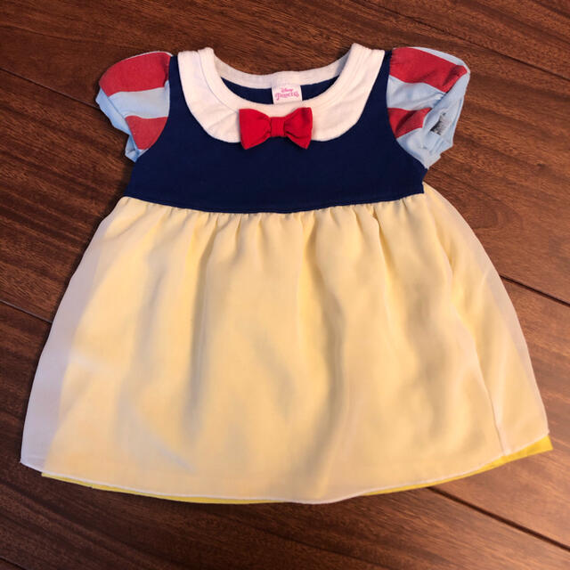 Disney(ディズニー)の[子供服] ディズニー｢白雪姫｣ コスチューム 80cm キッズ/ベビー/マタニティのベビー服(~85cm)(ワンピース)の商品写真