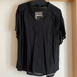 アーバンリサーチロッソ(URBAN RESEARCH ROSSO)のひろさん専用☆新品タグ付き☆ロッソ☆スタンドカラーフレアスリーブプルオーバー(シャツ/ブラウス(半袖/袖なし))