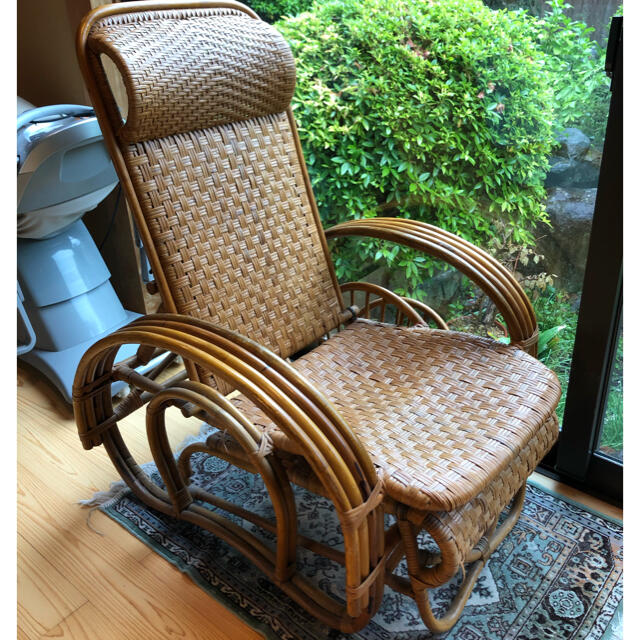 籐の椅子 家具 手渡し可⭐︎-