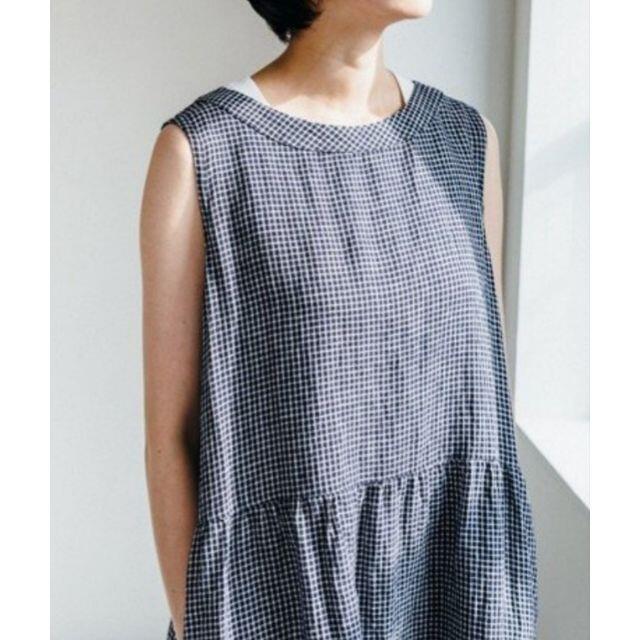 fog linen work(フォグリネンワーク)のfog linen work☆アダリナ ワンピース☆ステフ☆ノースリーブ レディースのワンピース(ロングワンピース/マキシワンピース)の商品写真