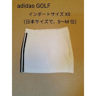 アディダス(adidas)のアディダス ゴルフ  インナーパンツ一体型スカート インポートXS (S～M位)(ウエア)