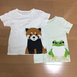 ムジルシリョウヒン(MUJI (無印良品))の110cm☆Tシャツ2枚セット(Tシャツ/カットソー)