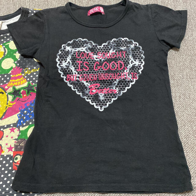 130cm Tシャツ 3枚セット キッズ/ベビー/マタニティのキッズ服女の子用(90cm~)(Tシャツ/カットソー)の商品写真