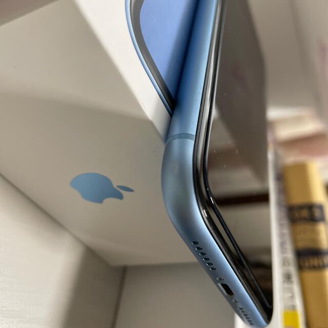 Apple 64GBの通販 by ふぅ’s shop｜アップルならラクマ - iPhoneXR ブルー 日本製好評