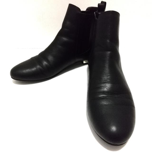 DIANA(ダイアナ)のダイアナ 25 レディース美品  - 黒 レザー レディースの靴/シューズ(ブーツ)の商品写真