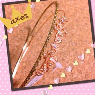 アクシーズファム(axes femme)のaxes☆2本セットカチューシャ(カチューシャ)