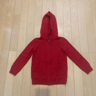 ギャップキッズ(GAP Kids)のGAP KIDS ニット カーディガン レッド Red 120cm(カーディガン)