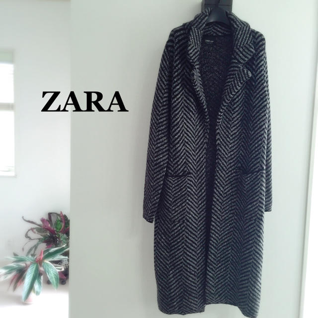 ZARA(ザラ)のZARA ロング コーディガン レディースのジャケット/アウター(ニットコート)の商品写真