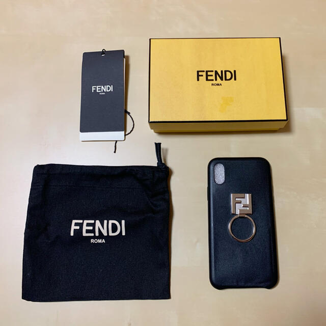 FENDI(フェンディ)のFENDI iPhoneケース(X・XS対応) スマホ/家電/カメラのスマホアクセサリー(iPhoneケース)の商品写真