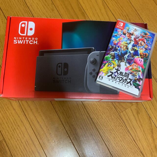 ニンテンドースイッチ　スマブラ付