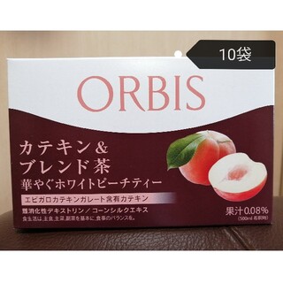 オルビス(ORBIS)のオルビス◆カテキン&ブレンド茶◆華やぐホワイトピーチティー　10袋(ダイエット食品)