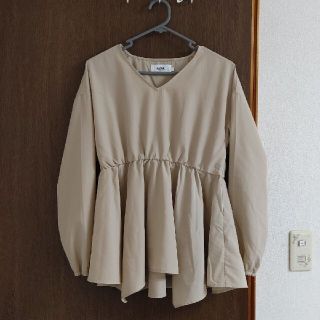 アズールバイマウジー(AZUL by moussy)の今季物、新品タグなしAZULブラウスS(シャツ/ブラウス(長袖/七分))