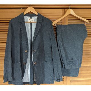 定価6.3万 FRANK LEDER リネン スキッパー シャツ S ドイツ製