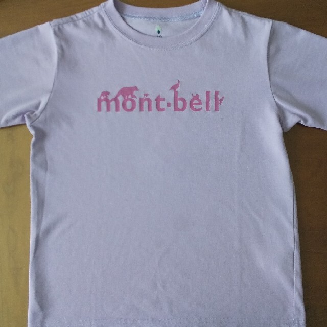 mont bell(モンベル)のモンベル Tシャツ（140） キッズ/ベビー/マタニティのキッズ服女の子用(90cm~)(Tシャツ/カットソー)の商品写真