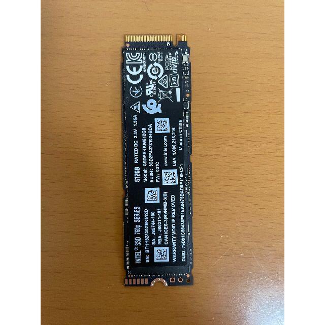 intel SSD SSDPEKKW512G8XT M.2 2280,512GB 2