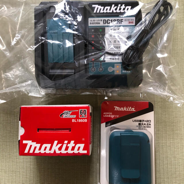 【ひろうさ様専用】makita マキタ 純正バッテリー フルセット スポーツ/アウトドアのアウトドア(その他)の商品写真