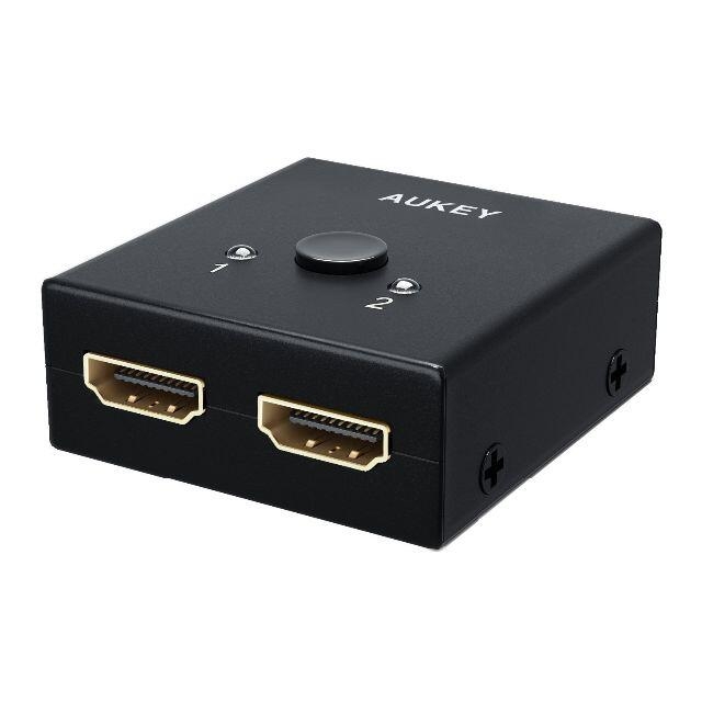 AUKEY HDMI切替器 4K 60HZ セレクター HA-H04 スマホ/家電/カメラのPC/タブレット(PC周辺機器)の商品写真