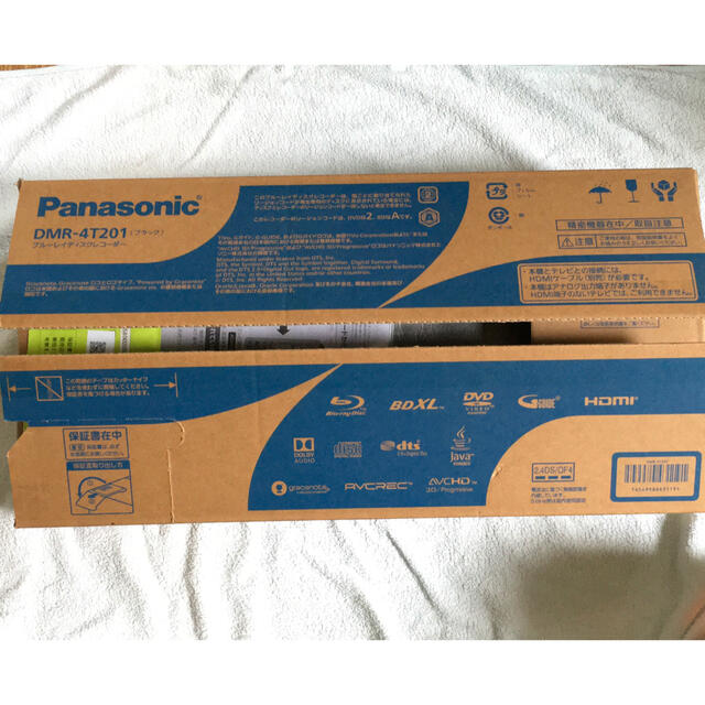 即納!最大半額! Panasonic - DMR~4T201 パナソニック ブルーレイ