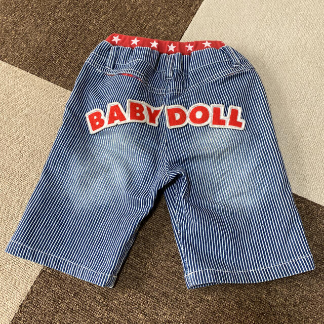 BABYDOLL(ベビードール)のベビードールのハーフパンツ キッズ/ベビー/マタニティのキッズ服男の子用(90cm~)(パンツ/スパッツ)の商品写真