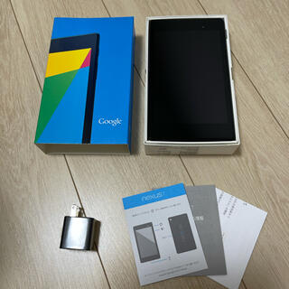 グーグルネクサス(Google Nexus)のGoogle Nexus7 SIMフリー　Wi-Fi+LTE対応　32GB(タブレット)