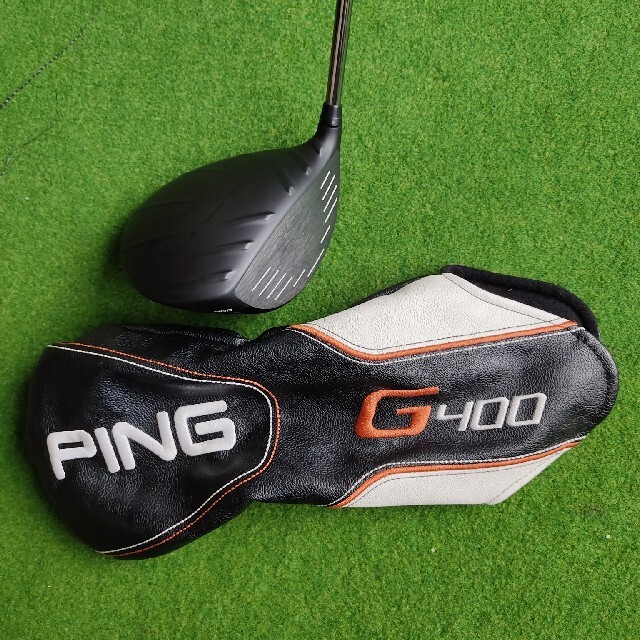 PINGピン　G400　ドライバー　ヘッド　9°　ヘッドカバー付